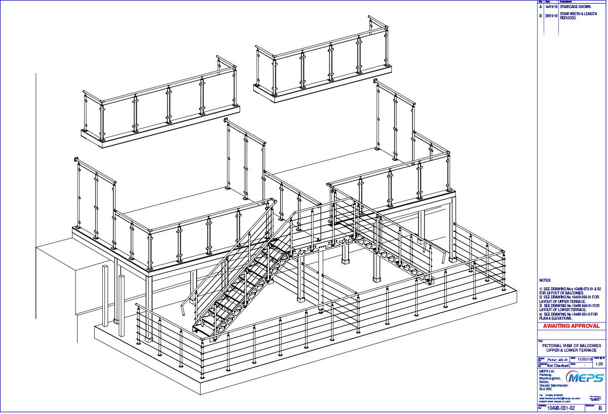 MEPS Limited 2D and 3D Computer Aided Design Services