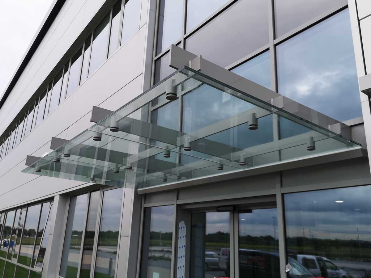Glass canopy