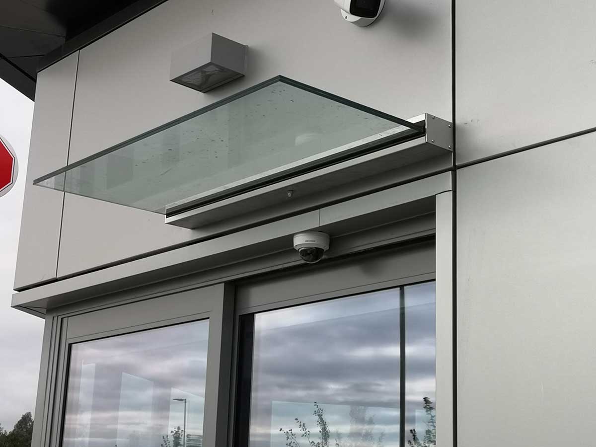 Glass canopy